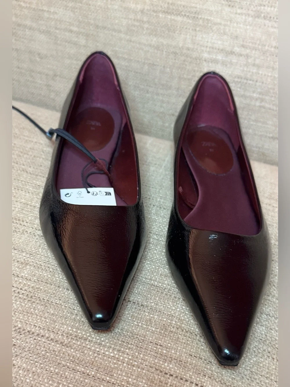 NWT Zara Limited Edition “Claudette” Flats